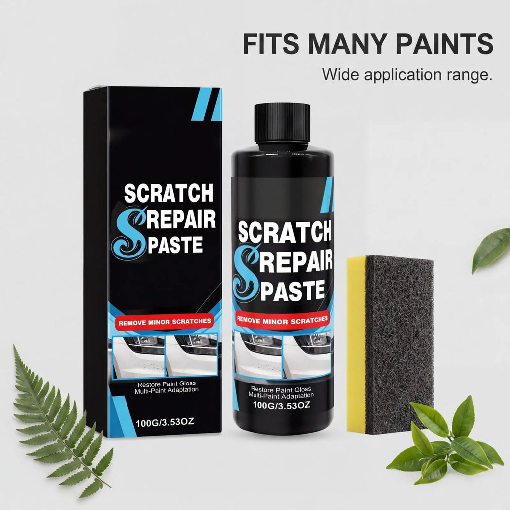 Car Scratch Repair Paste Gloss Restoration Sponge Applicator Auto
