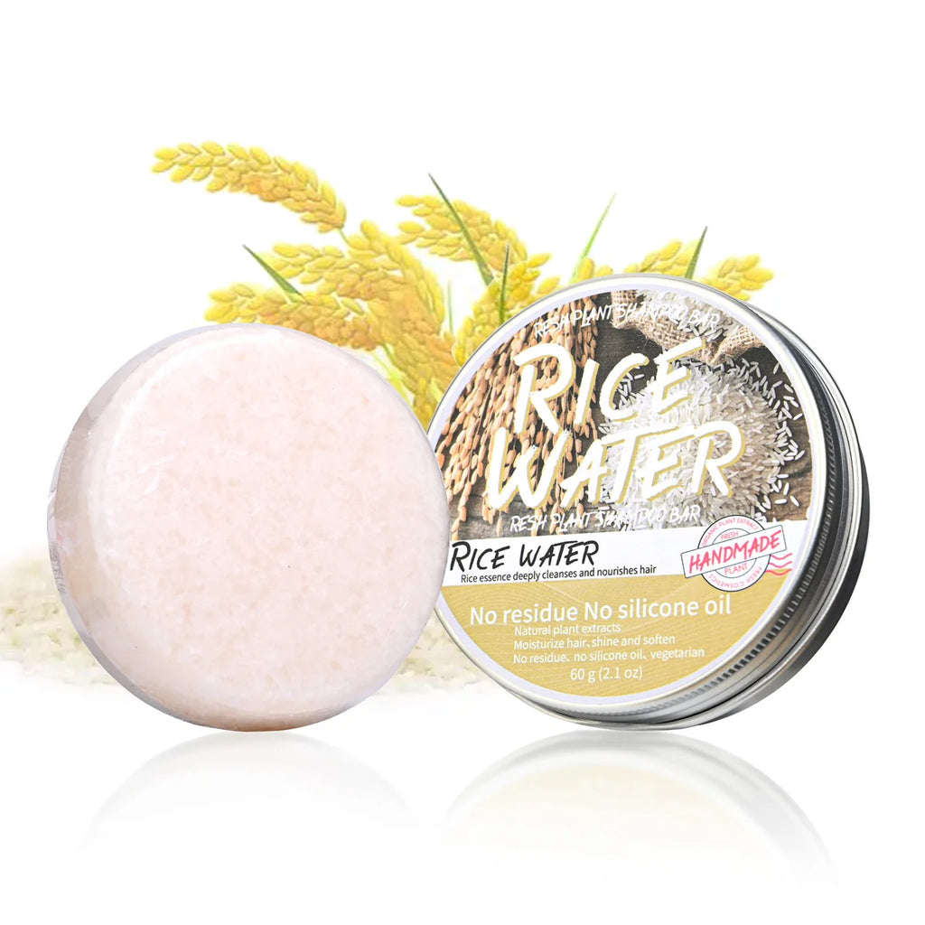 Rice Water Hair Soap – Oil Control, Anti-Dandruff & Nourish Solid Hair Wash Soap Zpaxo Default Title