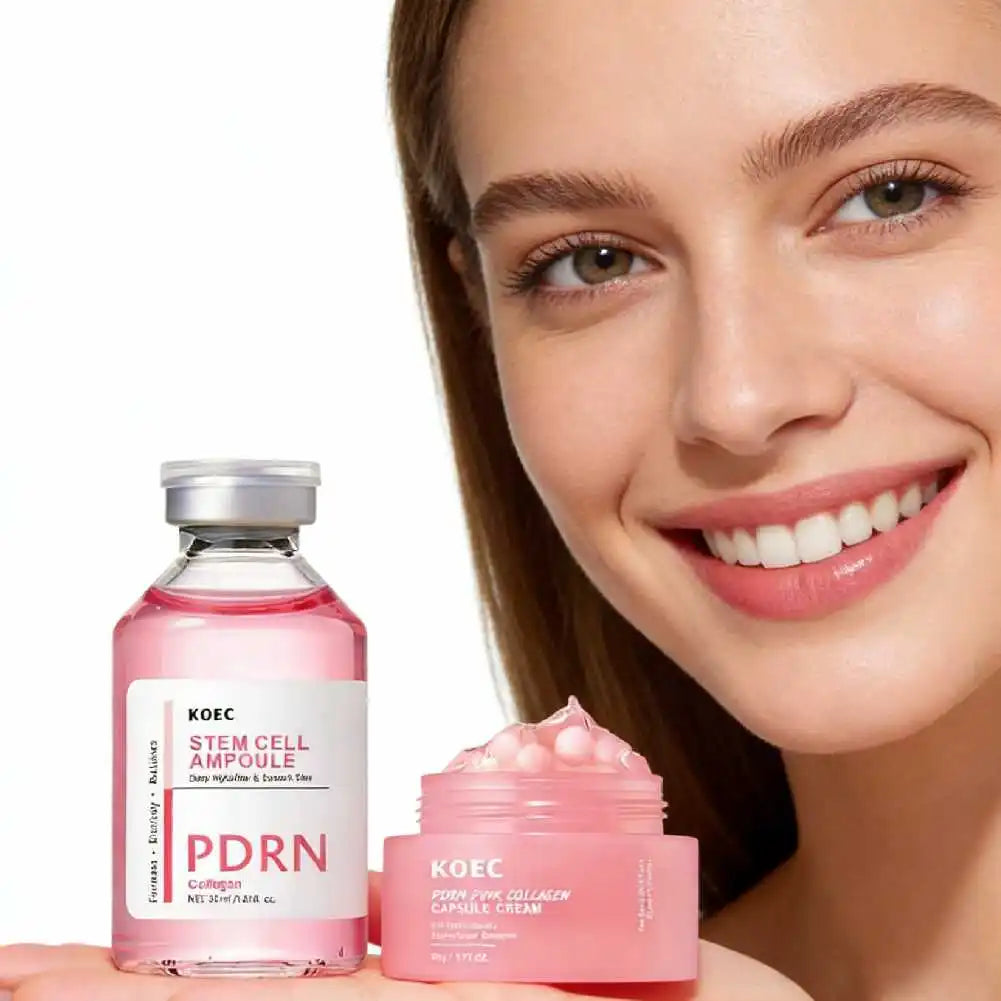 Deep-Sea Collagen Silk Peptide Ampoule Essence Skincare Set Facial Ampoule Essence Zpaxo