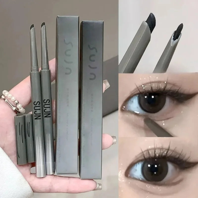 Sexy Wine Red Silky Eye Liner Pencil Natural Matte Rose Lying