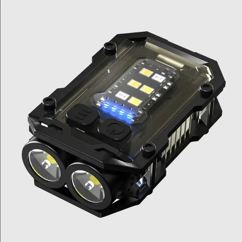 ESMARTER Rechargeable LED+COB Mini Keychain Flashlight 300LM