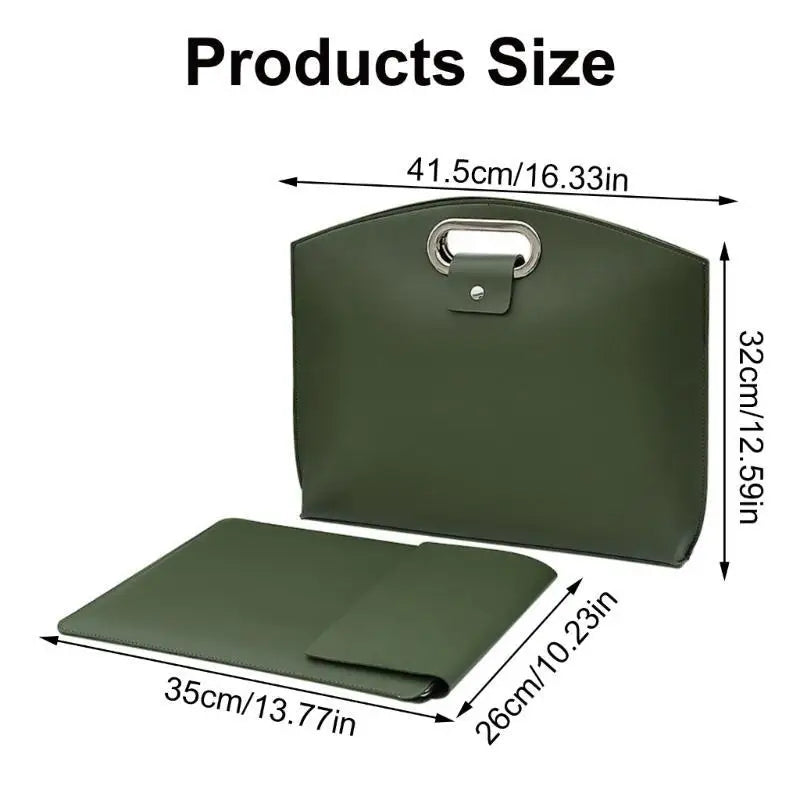 652F Laptop Bag Women 13 3 Work Professional Computer Briefcases Zpaxo