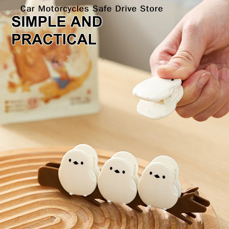 Cute Little Bird Magnetic Sealing Clip Moisture-proof Fresh-keeping