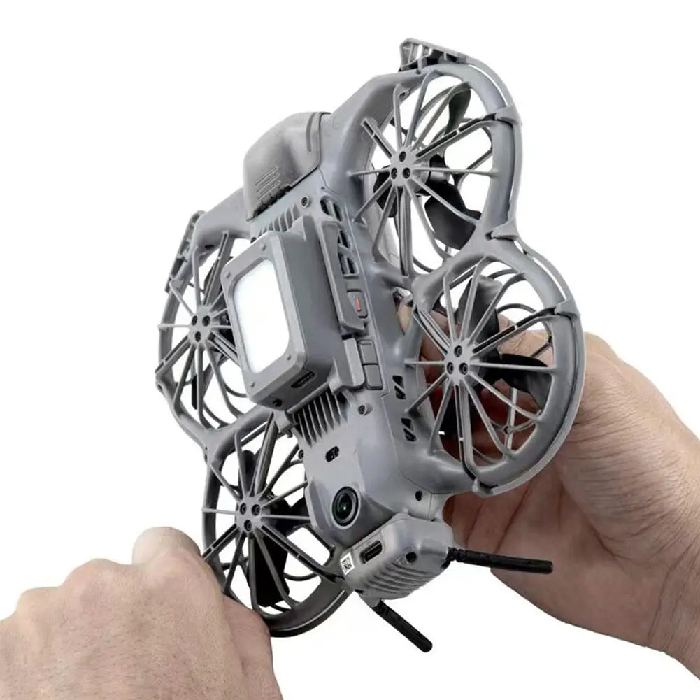 For DJI Neo 2 Heightened Luminous Landing Gear Anti Collision Propeller Guard Navigation Light Floating Drone Accessories Zpaxo