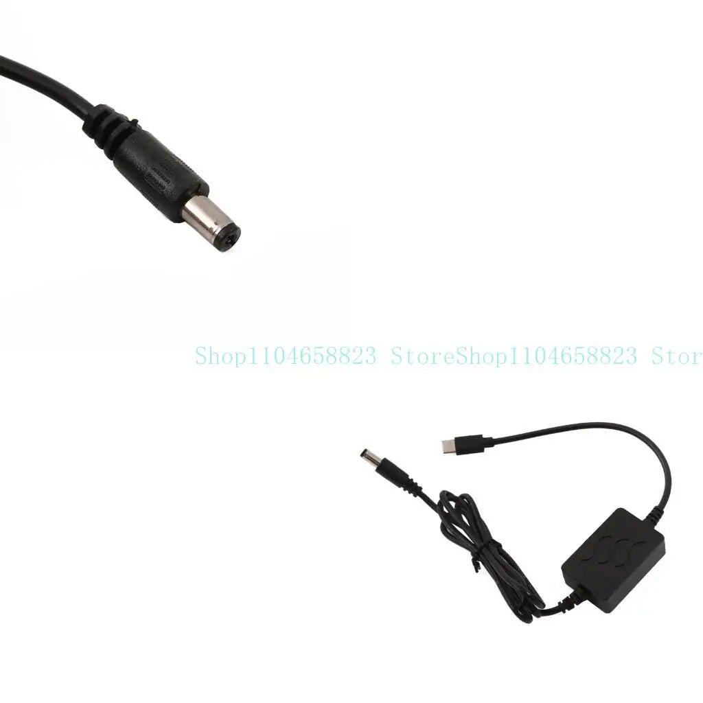 USB TypeC 20V to DC24V 5.5x2.1mm Power Cable 12V 15V 20V In 24V Out for 24V Cameras and Speaker Led Lights Power Supply Zpaxo