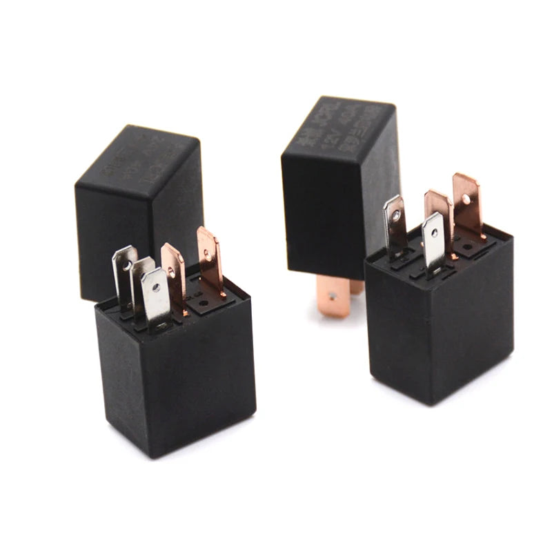 Selling 4 5Pin DC 12V 40A Rated Current 1NO 1NC SPDT Car Automotive