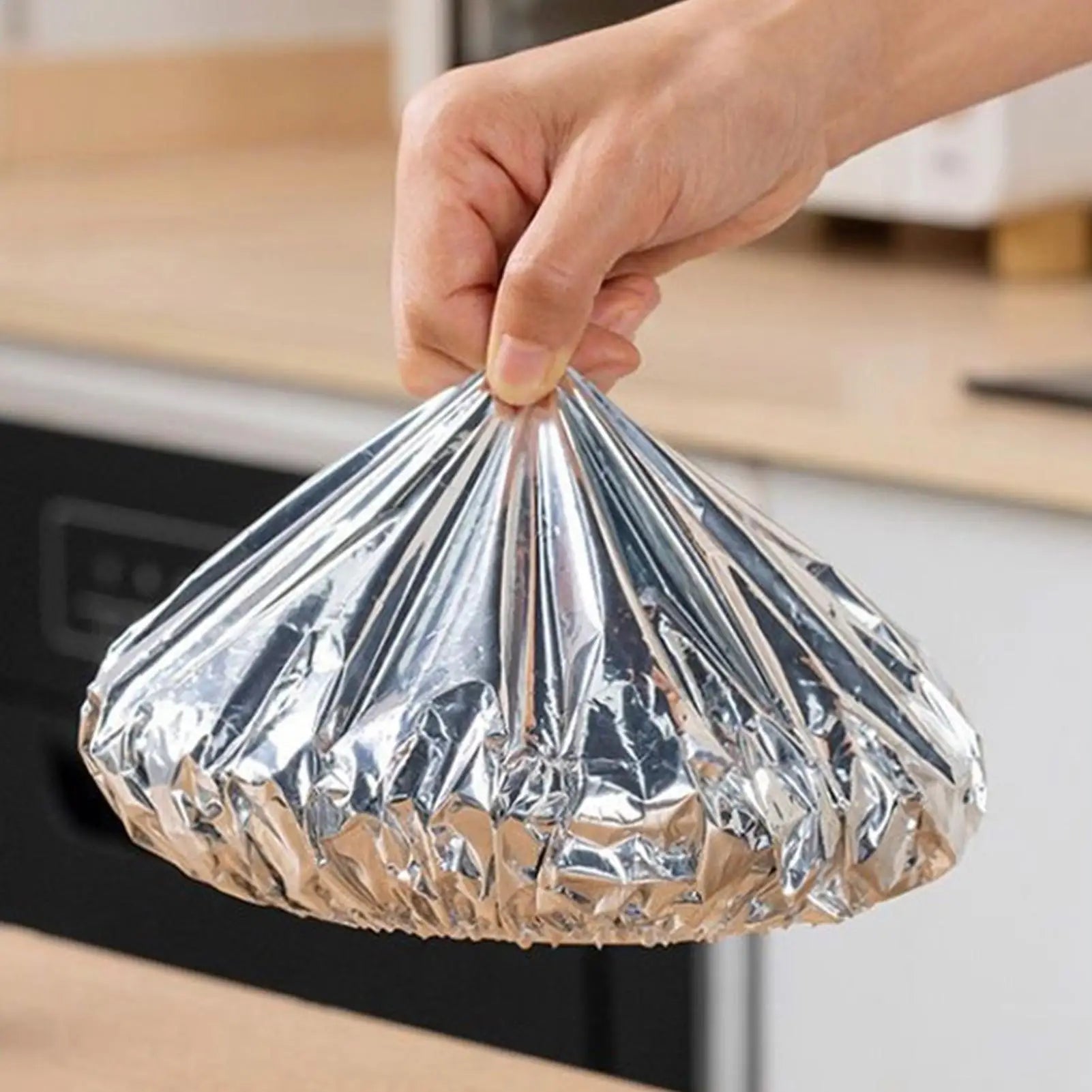 30-Pack Reusable Aluminum Foil Food Covers – Keep Meals Warm Food Insulation Covers Zpaxo