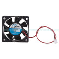 4500RPM CPU Cooling Fan 6020 0.2A 60mm for DC Brushless Sleeve Bearing Temperature Control Server Cooler 2Pin Zpaxo Black Other China Mainland