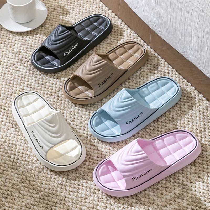 Men's Slippers EVA Summer Non-slip Bathroom Slides Indoor Outdoor