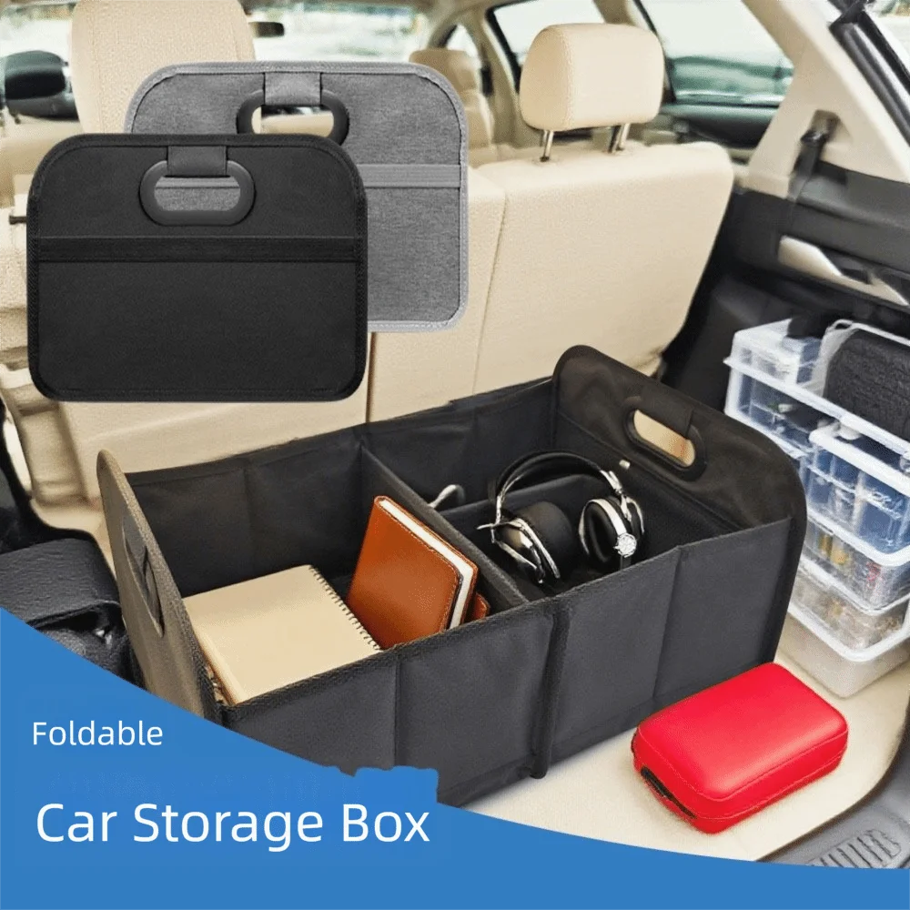Multifunction Car Trunk Organizer Large Capacity Thickened Foldable Storage Storage Box Collapsible Oxford Cloth Zpaxo