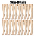 Summer Ultra-thin Korean Invisible Knee-high Socks Nude Seamless