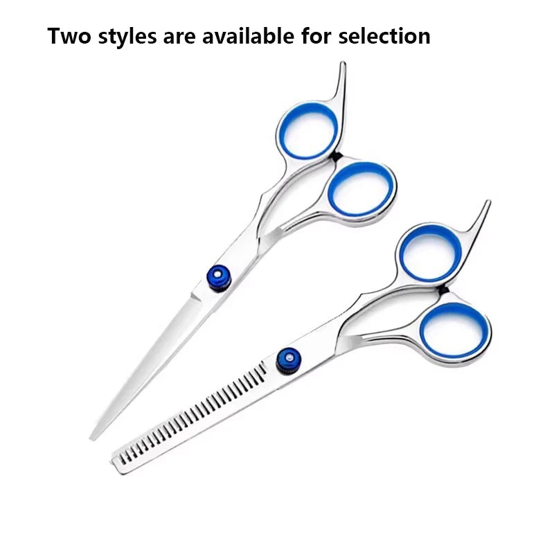 Hairdressing Scissors Stainless Steel Professional Hairdressing Scissors Cutting Thinning Scissors Barber Shear Home Salon Zpaxo