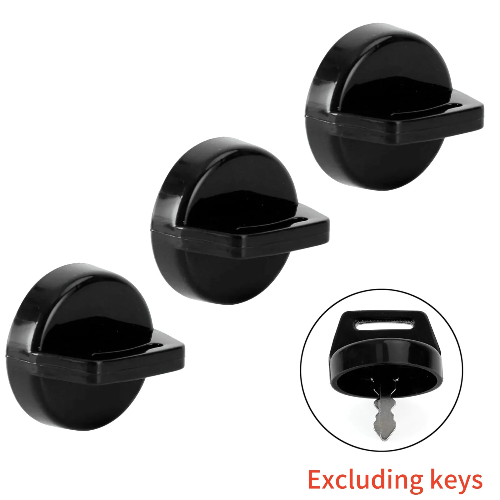 Black ABS Plastic Key Cover 5433534 5431964 Replacement Part Polaris