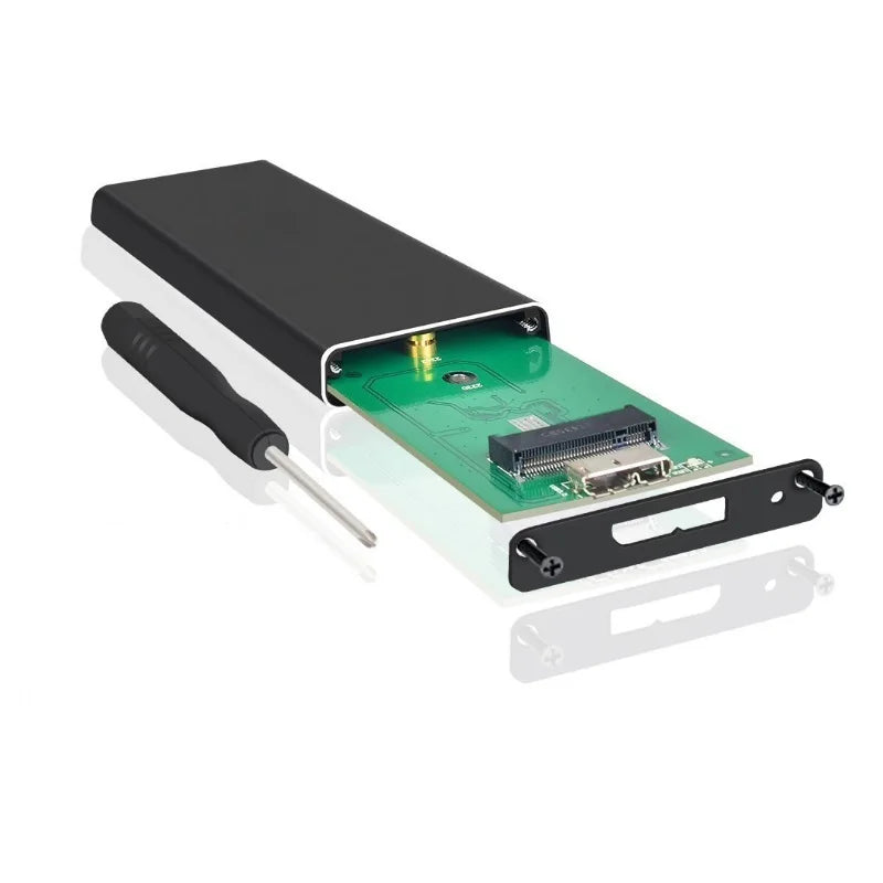 NGFF Hard Disk External M.2 Solid State 5GBPS SSD Cooling Metal Case USB3.0 PC for 2230/2242/2260/2280 Mobile HDD Enclosure Zpaxo