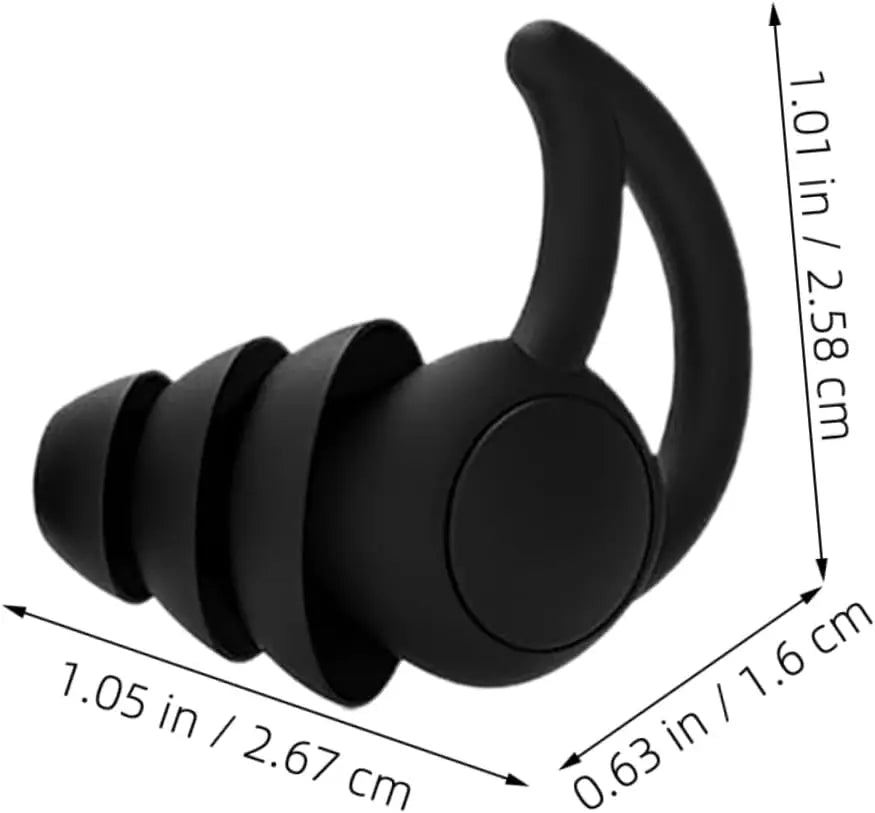 Sleeping Soundproof Earplugs Silicone Noise Cancelling Plugs Work