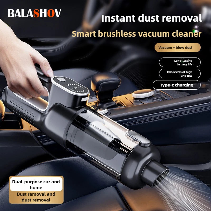 Portable vacuum cleaner wireless multifunction brushless vacuum cleaner for Home and car use mini high-power car dust blower Zpaxo Default Title