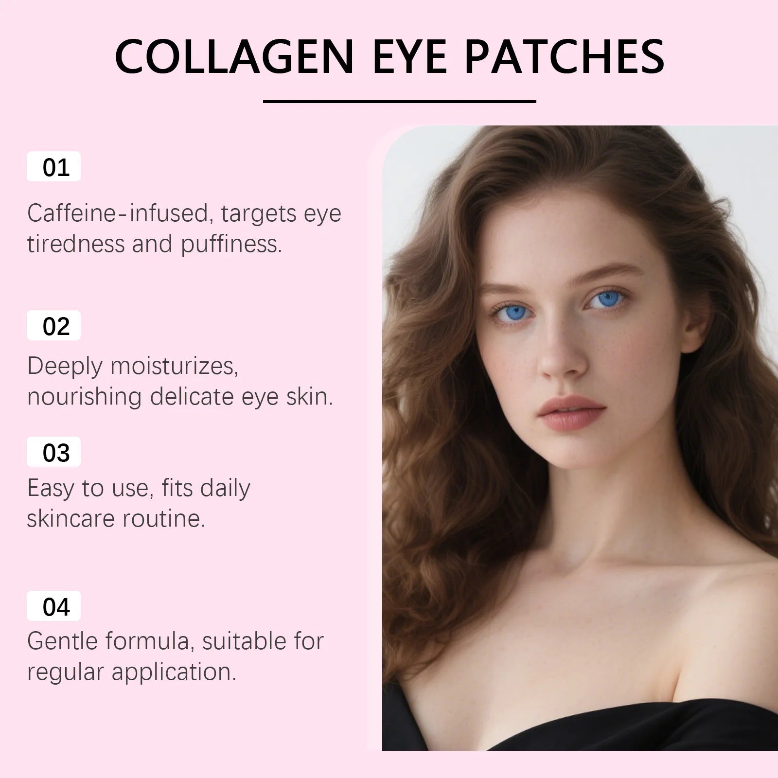 Hoygi Collagen Hydrogel Eye Patches – Dark Circles & Puffiness Hydrogel Eye Patches Zpaxo