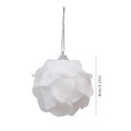8cm Pearl Foam Christmas Ball Ornaments – 9-Pack Hanging Decor Christmas Ball Ornaments Zpaxo White 2