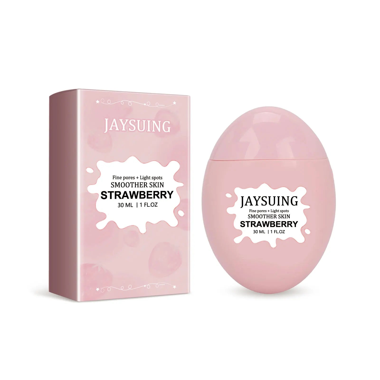 Vitamin C Strawberry Facial Serum – Brighten & Shrink Pores Facial Essence Serum Zpaxo 30ml 30ml