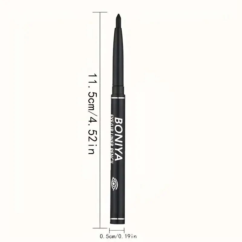 Smooth Black Eyeliner Pencil Waterproof Sweatproof Long-lasting Zpaxo