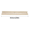 Scalloped Mahjong Racks Magnetic Anti-Slip Acrylic Scalloped Mahjong Tile Pusher And Holder For Home Game Night Party Family Zpaxo 20 inches China Mainland