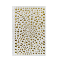 Golden Face Jewels Stickers Makeup Y2K Body Glittery Gem Music Zpaxo F