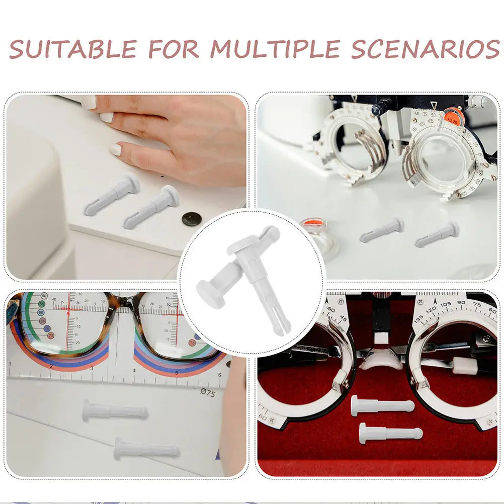 Optometry Accessories Chin Rest Paper Pins Plastic Fixing Tools