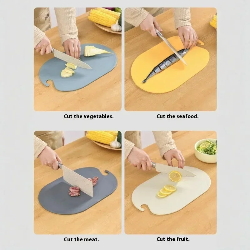 TPU Antibacterial Double-Sided Cutting Board – Wall Mounted TPU Cutting Board Zpaxo