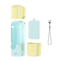 Pocket 3 Silicone Cover Macaron Color Protective Case Lens Protector Scratch-Resistant Sleeve Skin For DJI OSMO Pocket 3 Bumper Zpaxo Blue Yellow A