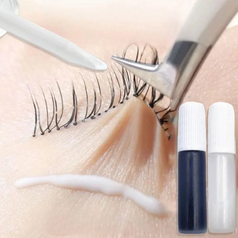 1- Clear False Eyelash Extension Glue Lasting Fast Dry Strong Lash