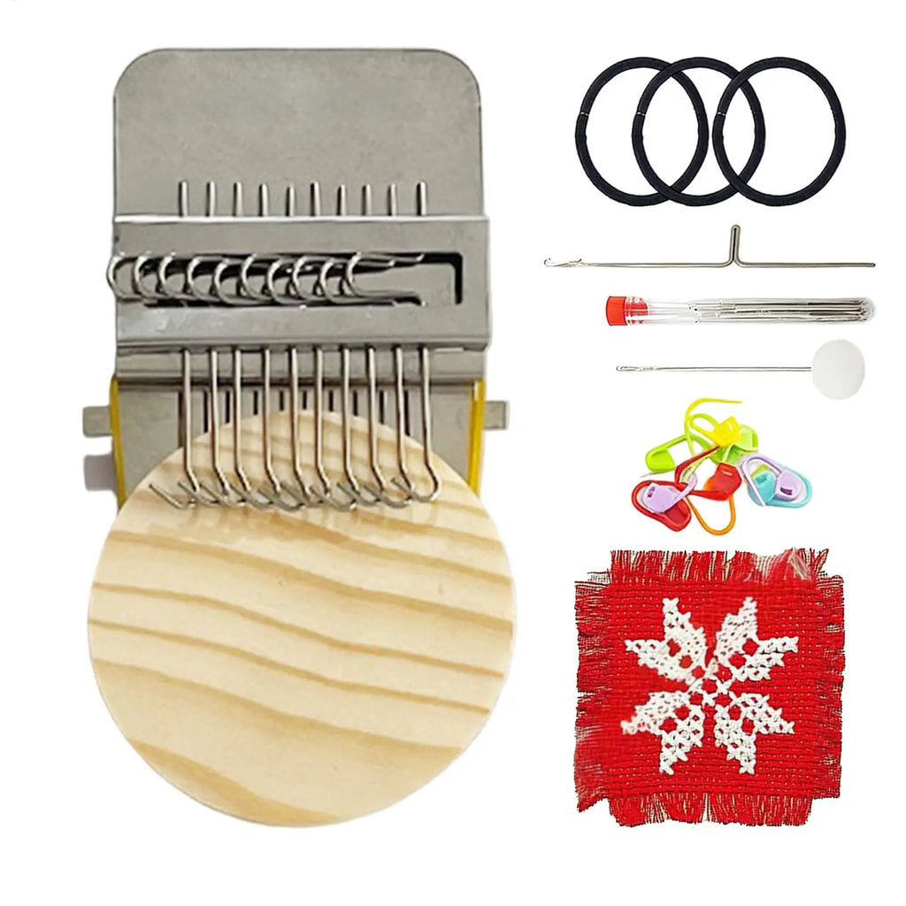 Knit Patch Repair Darning Loom Supplies Needle Hook Sweater Clothing