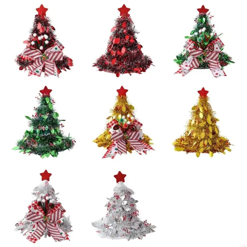 Festival Season Tree Toppers Santa Hat Ornament Multifunctional
