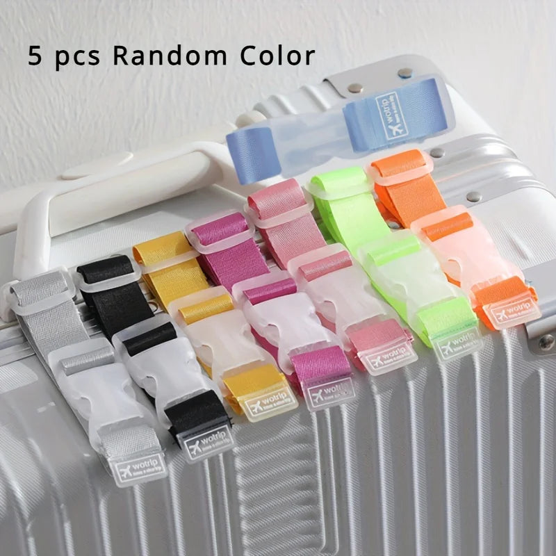 Multi-color Luggage Straps Adjustable Buckle Design Durable Travel
