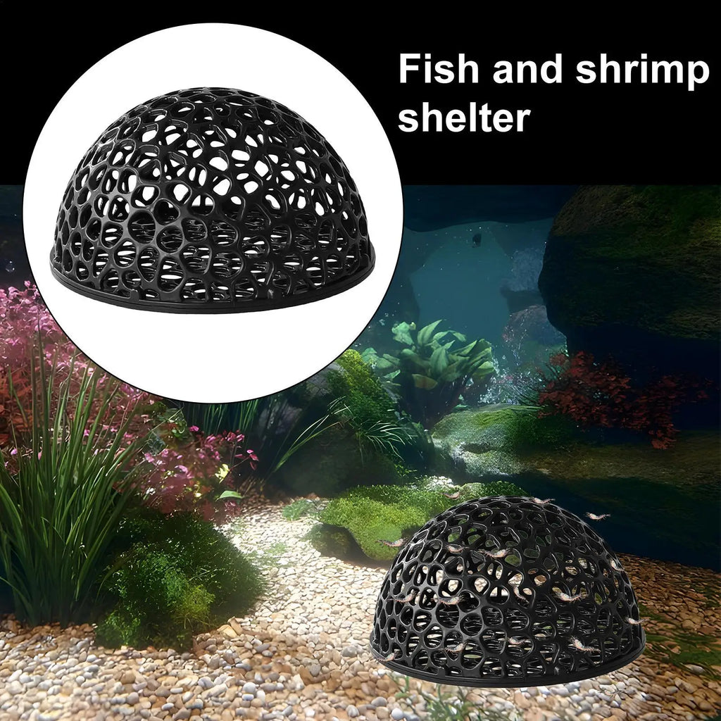 Aquarium Shrimp Hide Small Fish Breeding Hiding Tools Supplies Hollow