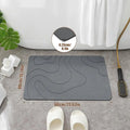 Bath Drying Stone Mat Fast Dry Shower Entryway Rugs Indoor Bathroom
