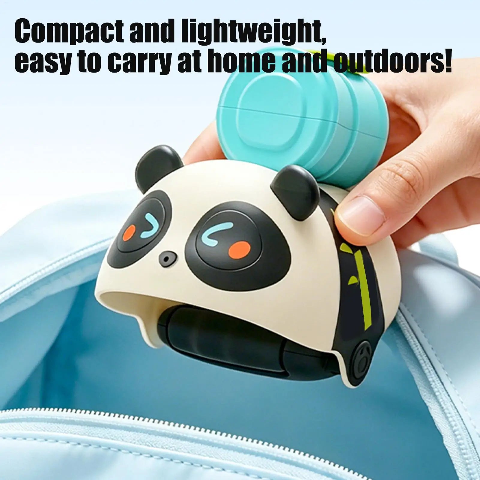 Water Sprayer Pool Toy Cute Panda Design Mechanical Wearable Spraying Zpaxo