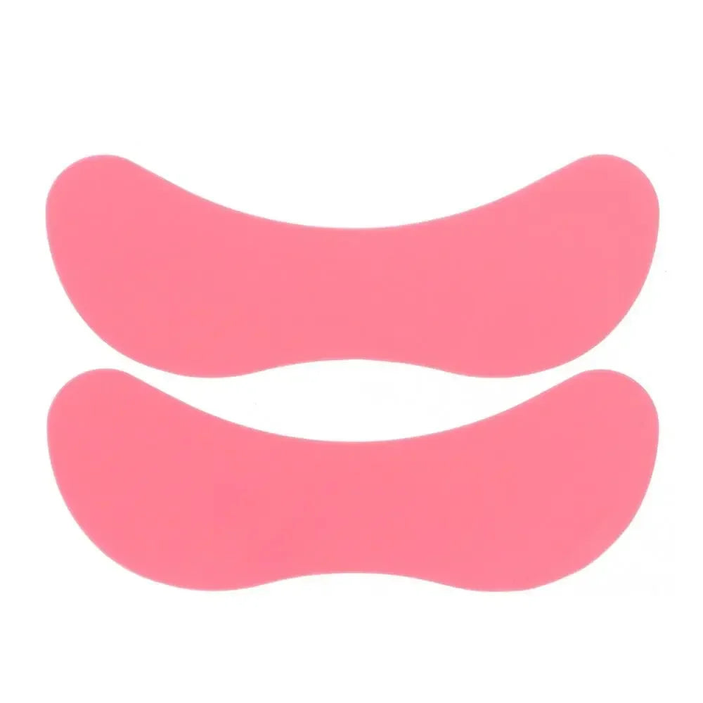 1Pair Reusable Eyelash Perm Silicone Eye Pads Lash Extension Under Eye Patches Sticky Eyelash Extension Patch Makeup Tools Zpaxo F01-1pair