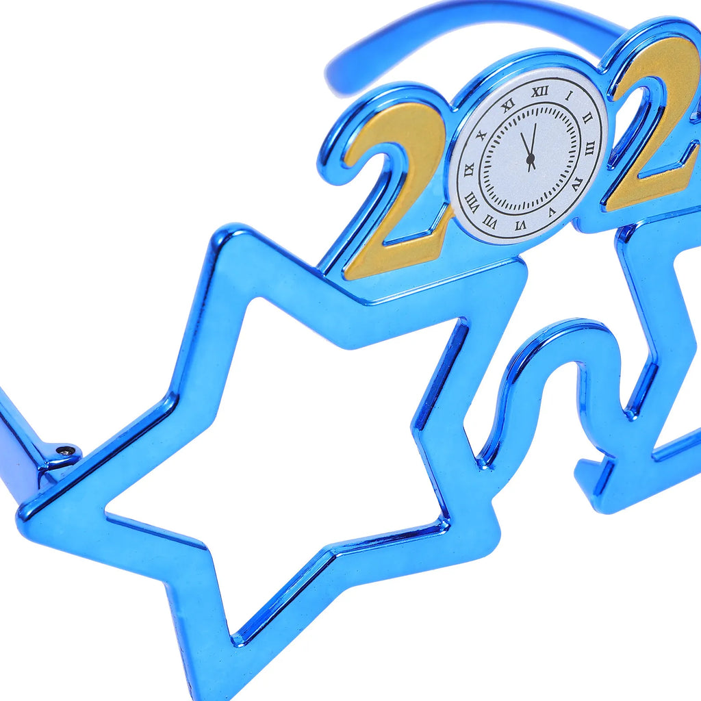 2026 Lensless Star Party Glasses Colorful Years Eve Photo Props Year