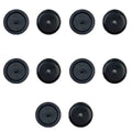 Seat Belt Stopper Buckle Clip | Black Plastic Retainer 5–20 Pack