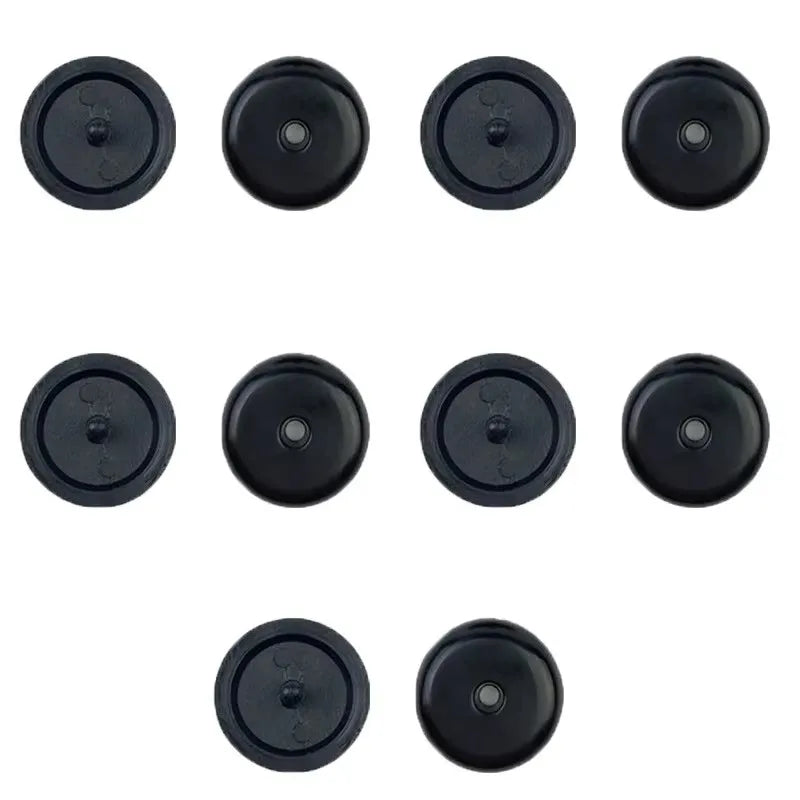 Seat Belt Stopper Buckle Clip | Black Plastic Retainer 5–20 Pack