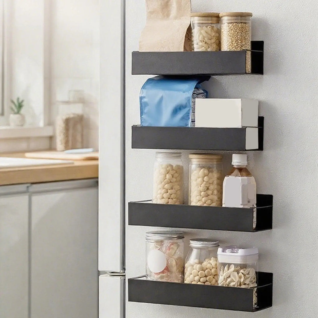Magnetic Seasoning Rack Fridge Microwave Oven Condiment Shelf 2