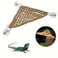 Reptile Hamster Hammock Swing Hanging Seaweed Grass Mat Pet Bed