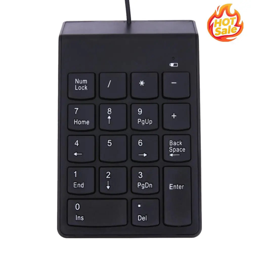 New USB Mini 18-keys Num Pad Numeric Number Keypad Keyboard for Laptop Note Zpaxo