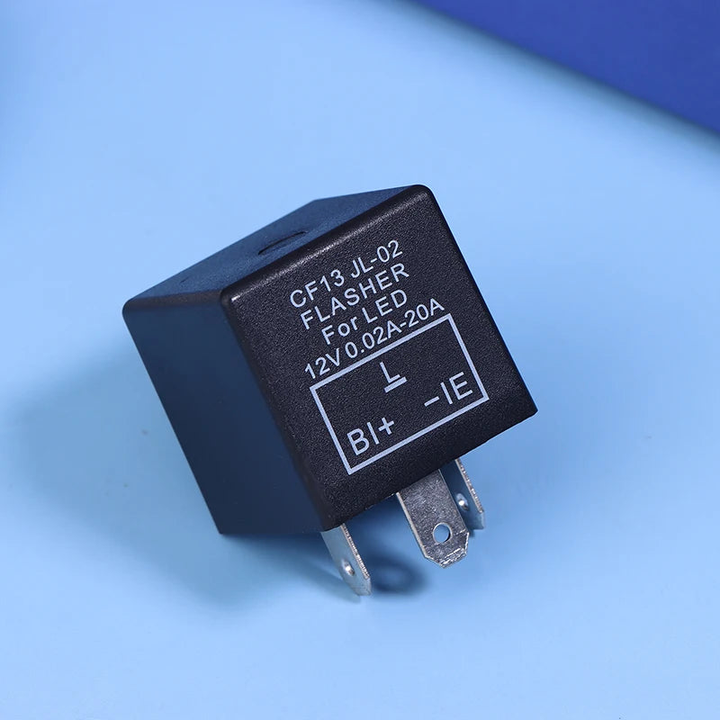 CF13 CF14 3-Pin 12V LED Turn Signal Flasher Relay | Universal