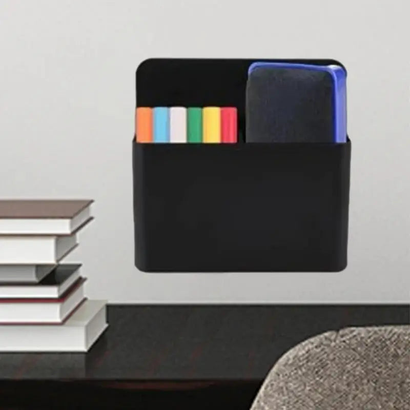 Magnetic Pen Holder Blackboard Wall Mounted Box Marker Pencil Storage