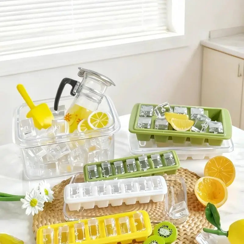 Miniature Dollhouse Food Ice Scoop Cube Storage Box Model Toys Doll Zpaxo