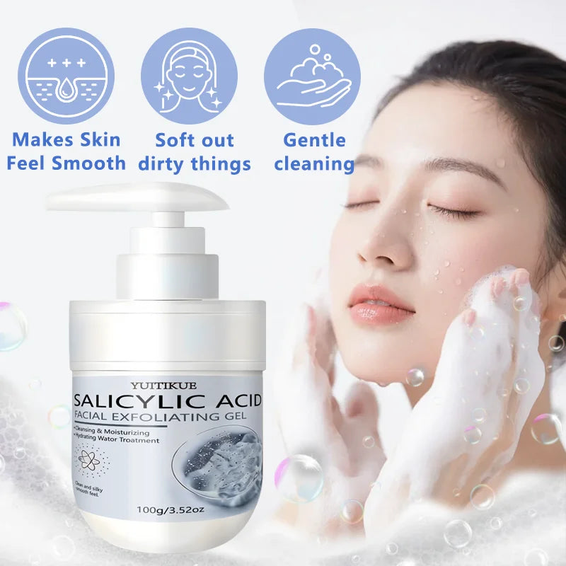 Salicylic Acid Exfoliating Gel – Deep Clean Face & Body | YUITIKUE Exfoliating Gel Zpaxo