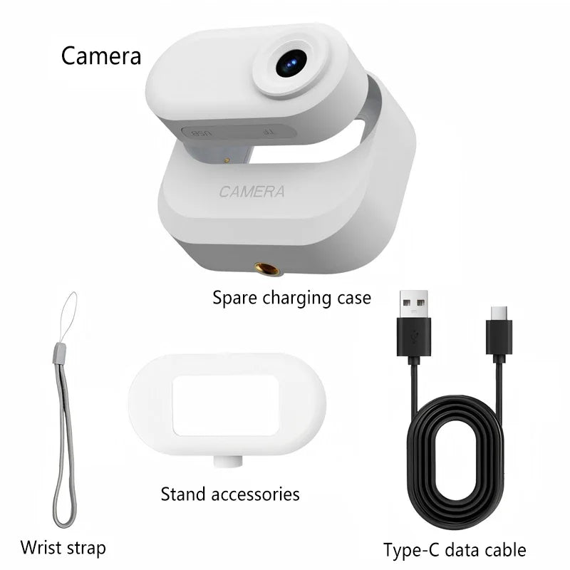 Mini Vlog Camera Wide Angle HD 1080P Portable Action Body Cam Sports