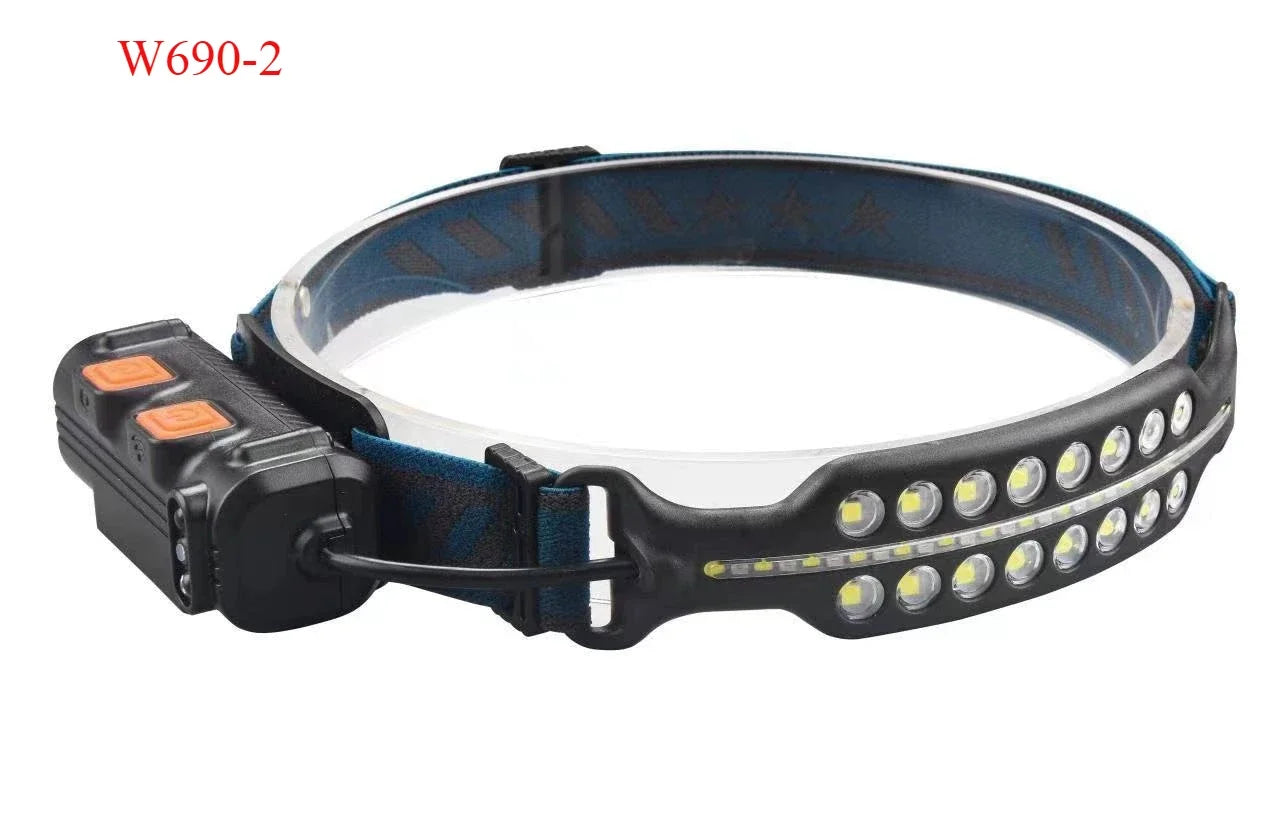 POCKETMAN XPG+COB LED Headlamp – USB-C Rechargeable 15W