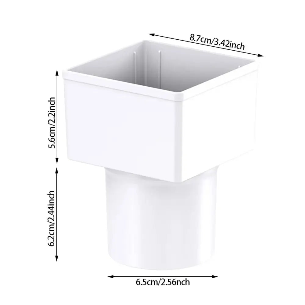 PP Plastic Car Storage Box 11.8cm X 6.5cm Multi-Functional Console Pocket Milk Storage Square Design Seat Pocket Organizer Zpaxo